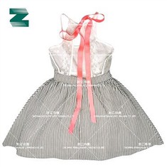 Vestido Para Niños Con Tirantes De Encaje