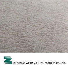 Sherpa suave de poliéster falso sólido
